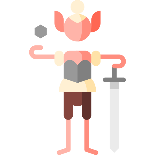 rpg 게임 Puppet Characters Flat icon