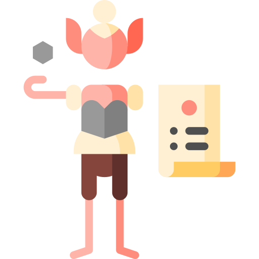 rpgゲーム Puppet Characters Flat icon