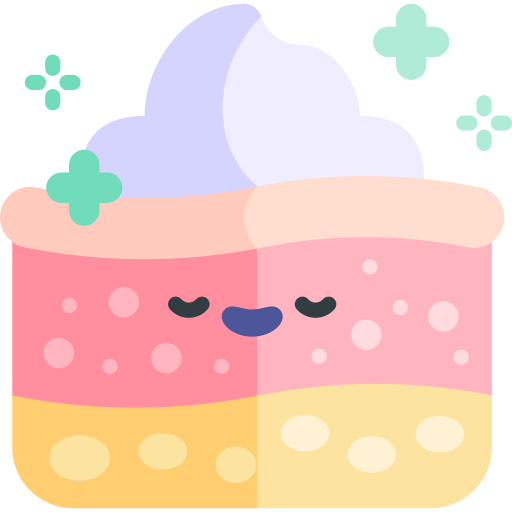 クリーム Kawaii Flat icon