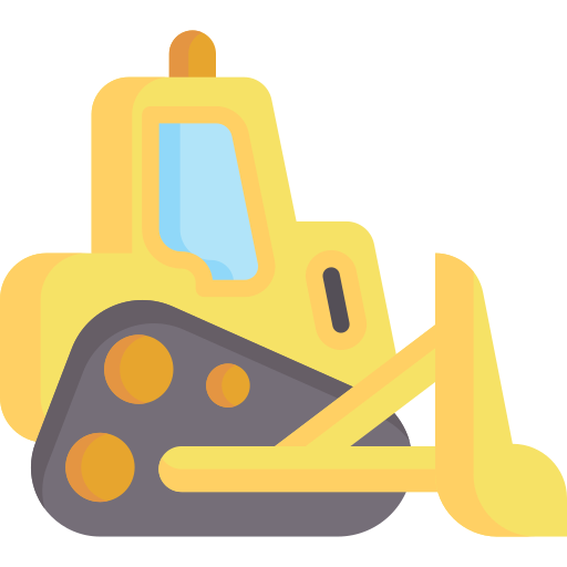 bulldozer Special Flat icon