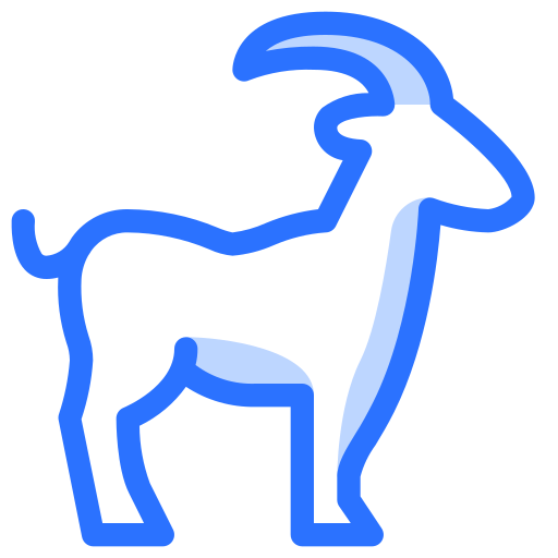 Goat Generic Blue icon
