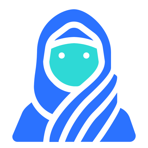 Moslem woman Generic Flat icon