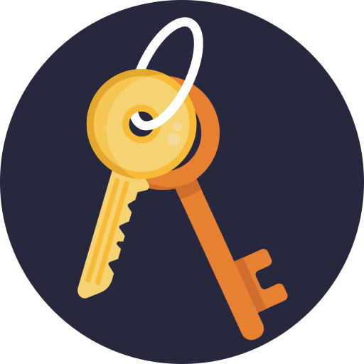 집 열쇠 Generic Circular icon