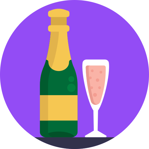シャンパン Generic Circular icon