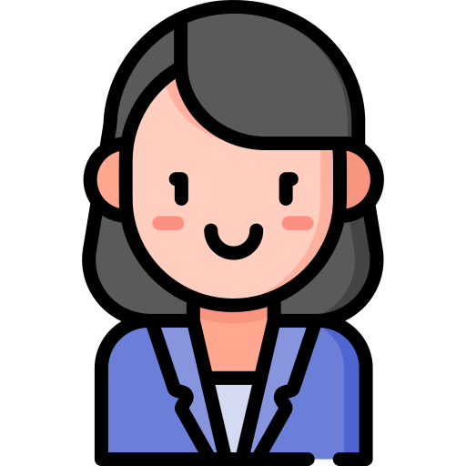 Businesswoman Special Lineal color icon