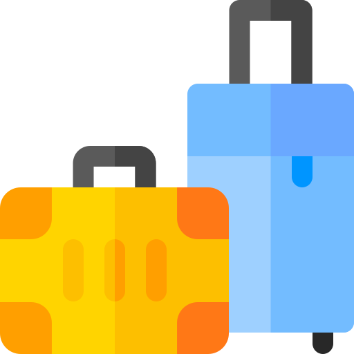 Baggage Basic Rounded Flat icon