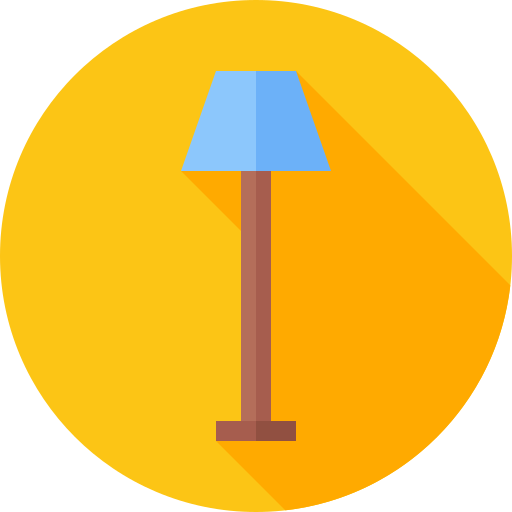 vloerlamp Flat Circular Flat icoon