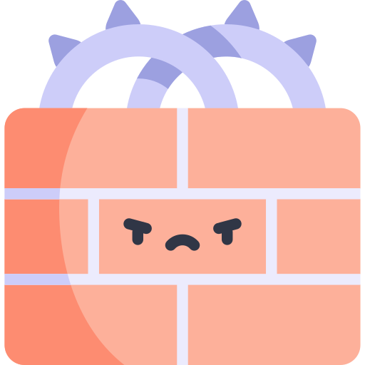 Wall Kawaii Flat icon