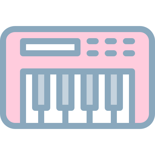 teclado Detailed color Lineal color Ícone