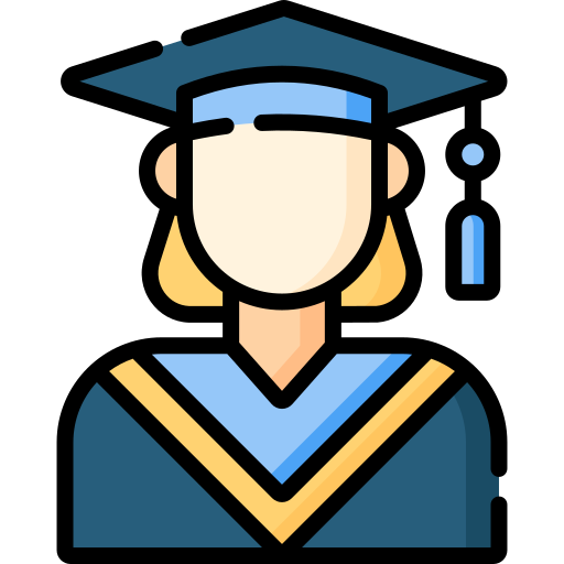 Graduation hat Special Lineal color icon