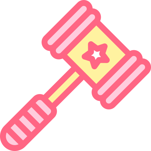 Hammer Detailed color Lineal color icon