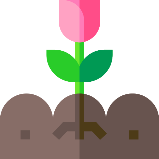 Root Basic Straight Flat icon