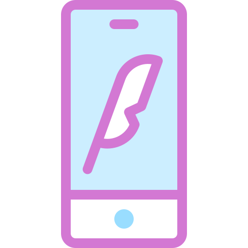 Телефон Detailed color Lineal color иконка