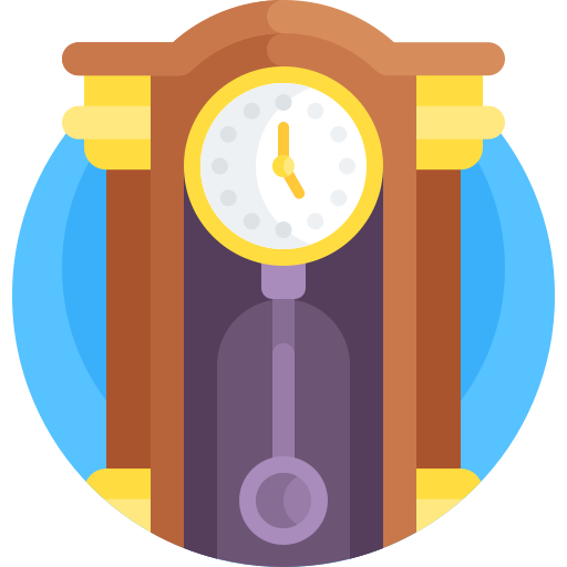 reloj cucú Detailed Flat Circular Flat icono