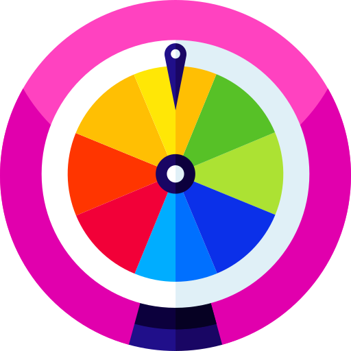 roulette Geometric Flat Circular Flat icoon