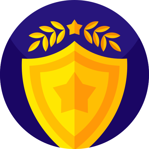 Badge Geometric Flat Circular Flat icon