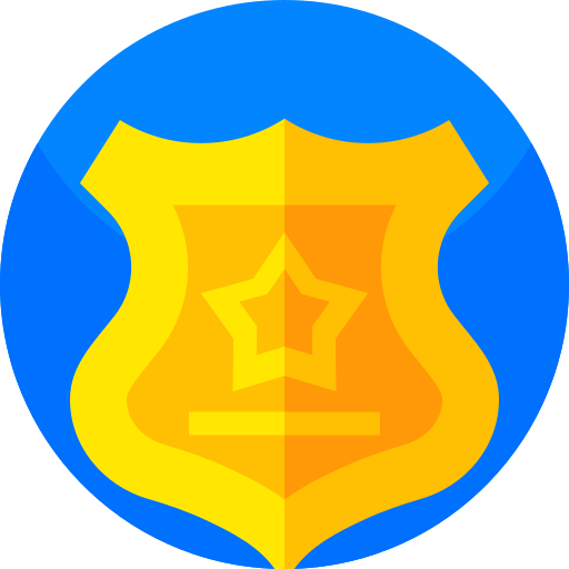Badge Geometric Flat Circular Flat icon