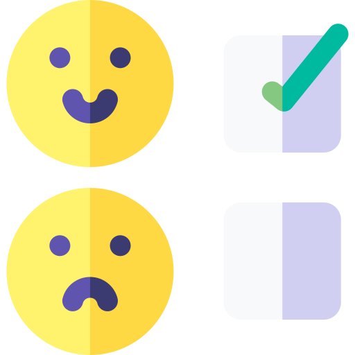 umfrage Basic Rounded Flat icon
