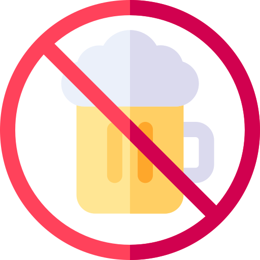 no beber Basic Rounded Flat icono