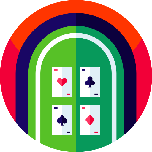 ポーカー Geometric Flat Circular Flat icon