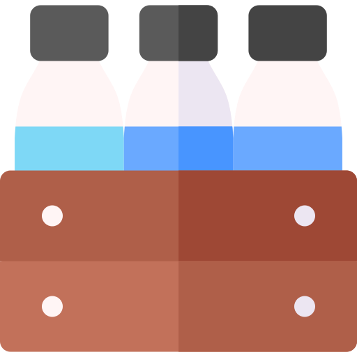 pudełko na mleko Basic Rounded Flat ikona