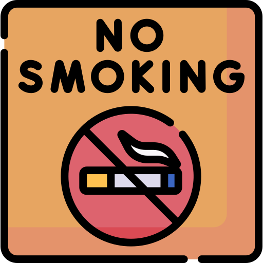 niet roken Special Lineal color icoon