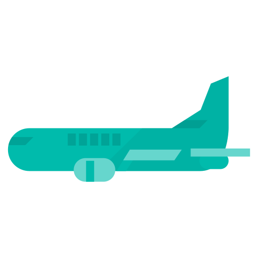avión Berkahicon Flat icono