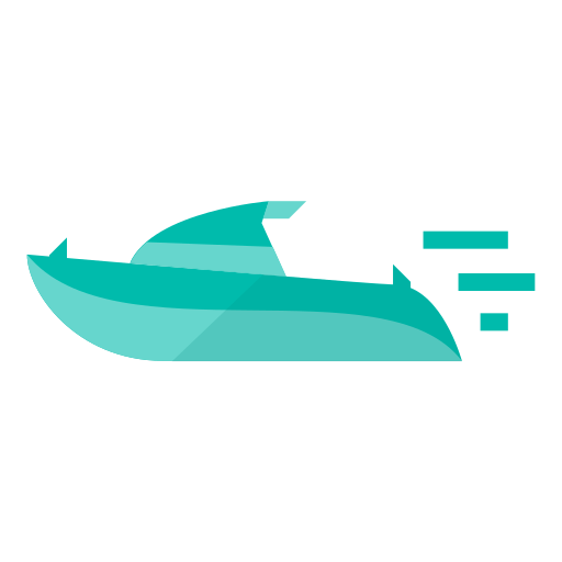 Speed boat Berkahicon Flat icon