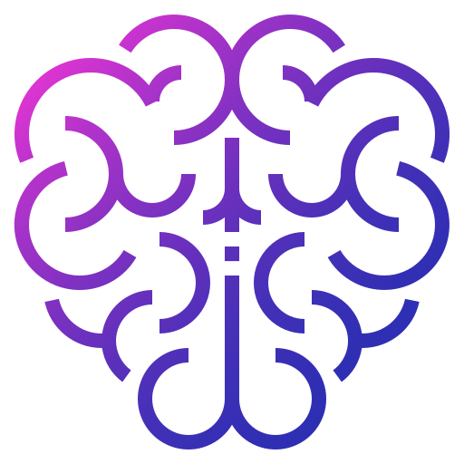 mózg Generic Gradient ikona