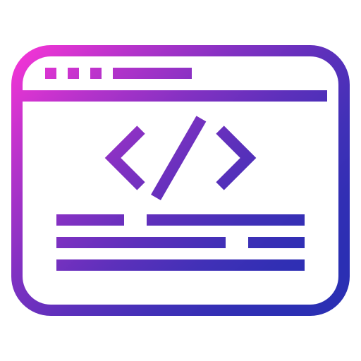 웹 코딩 Generic Gradient icon