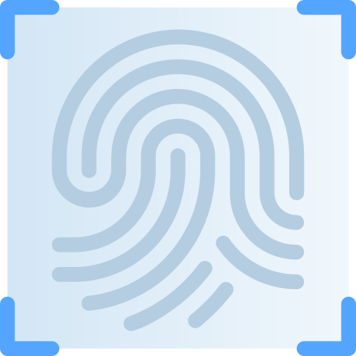 Finger print Generic Flat Gradient icon