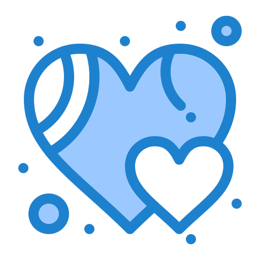 coração Generic Blue Ícone