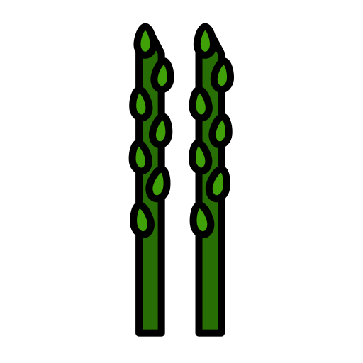 asparago Generic Outline Color icona