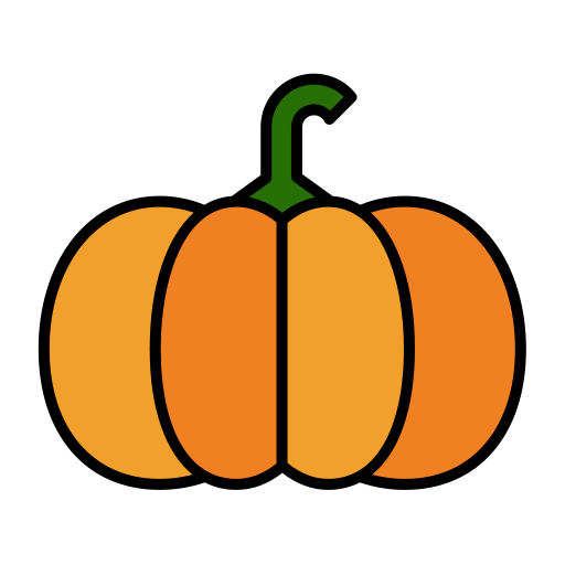 Pumpkin Generic Outline Color icon