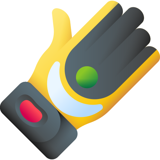 guante 3D Color icono