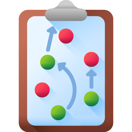Strategy 3D Color icon