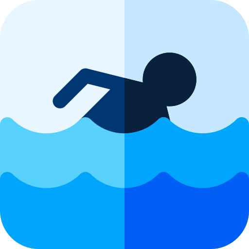 水泳 Basic Rounded Flat icon
