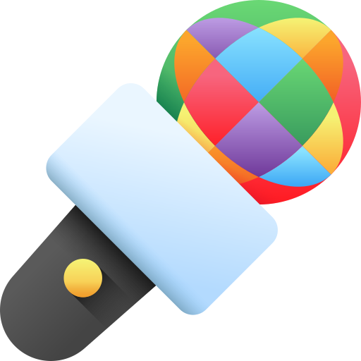 mic 3D Color icon