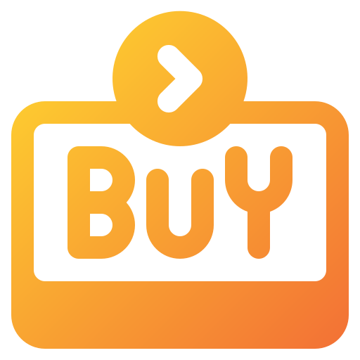 Buy button Generic Flat Gradient icon