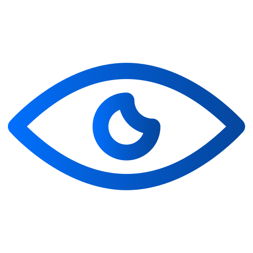 globo ocular Generic Gradient icono