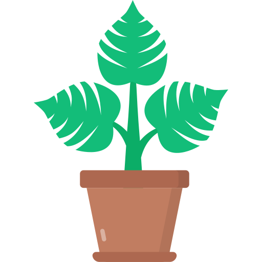 philodendron Generic Flat Ícone