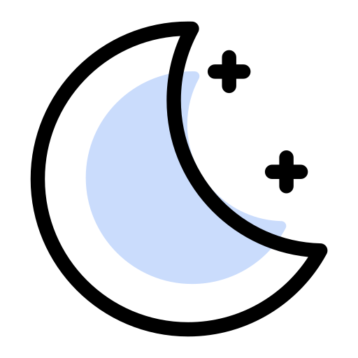 Moon Generic Color Omission icon