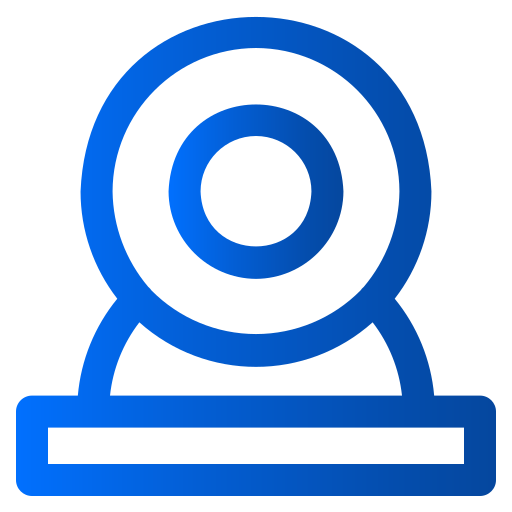 Webcamera Generic Gradient icon