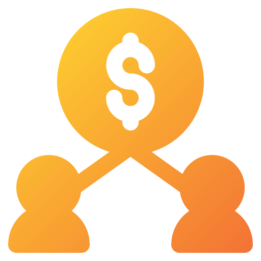 Transaction Generic Flat Gradient icon