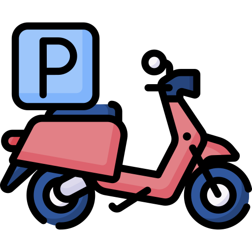 Moped Special Lineal color icon
