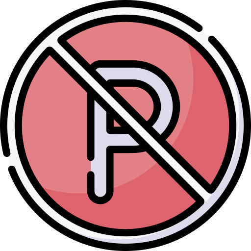 No parking Special Lineal color icon