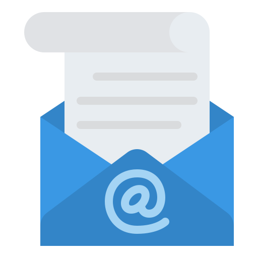 e-mail Iconixar Flat ikona
