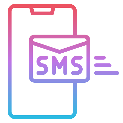 sms Iconixar Gradient icono
