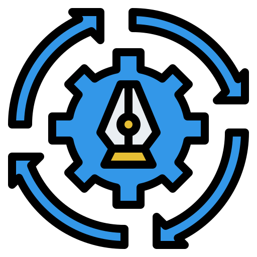 Cycle Iconixar Lineal Color icon