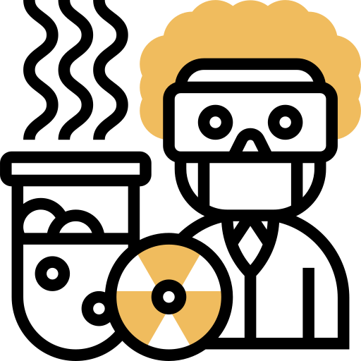radioactief Meticulous Yellow shadow icoon